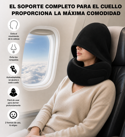 Almohada de viaje para el cuello